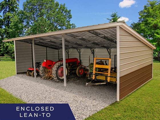 lean to garage carport